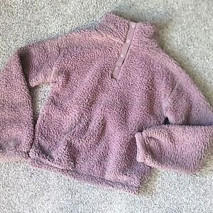 GUC! Junior's Faux Fur Pullover Sz Small